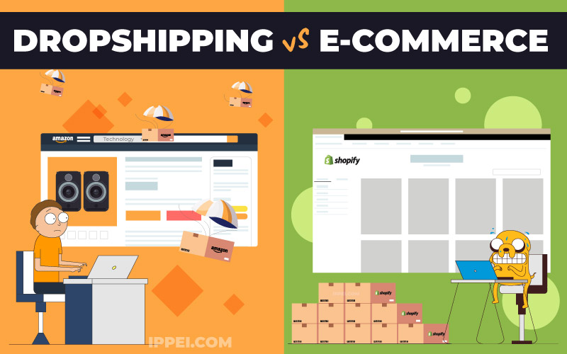 What’s the Difference Between Ecommerce and Dropshipping?